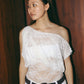 Cai Button Top - Lace