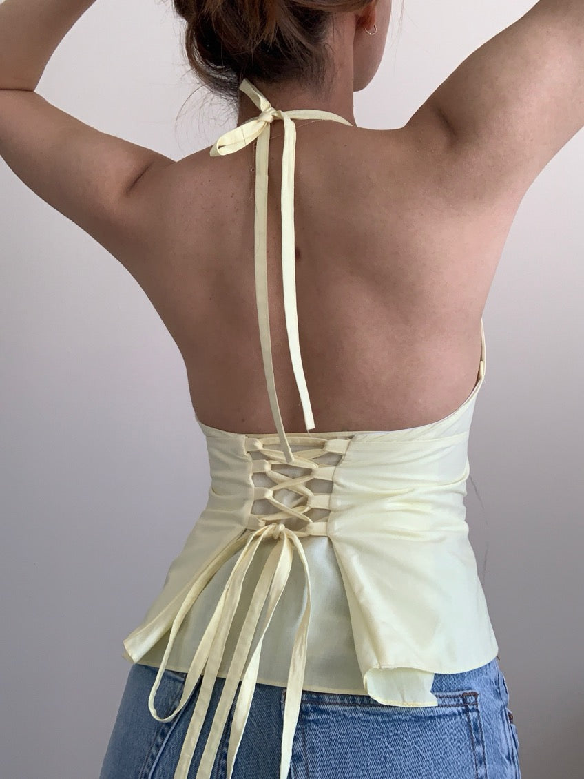 Gia Banana Taffy Top
