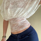 Cai Button Top - Lace