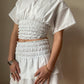 Chiara Ivory Skirt
