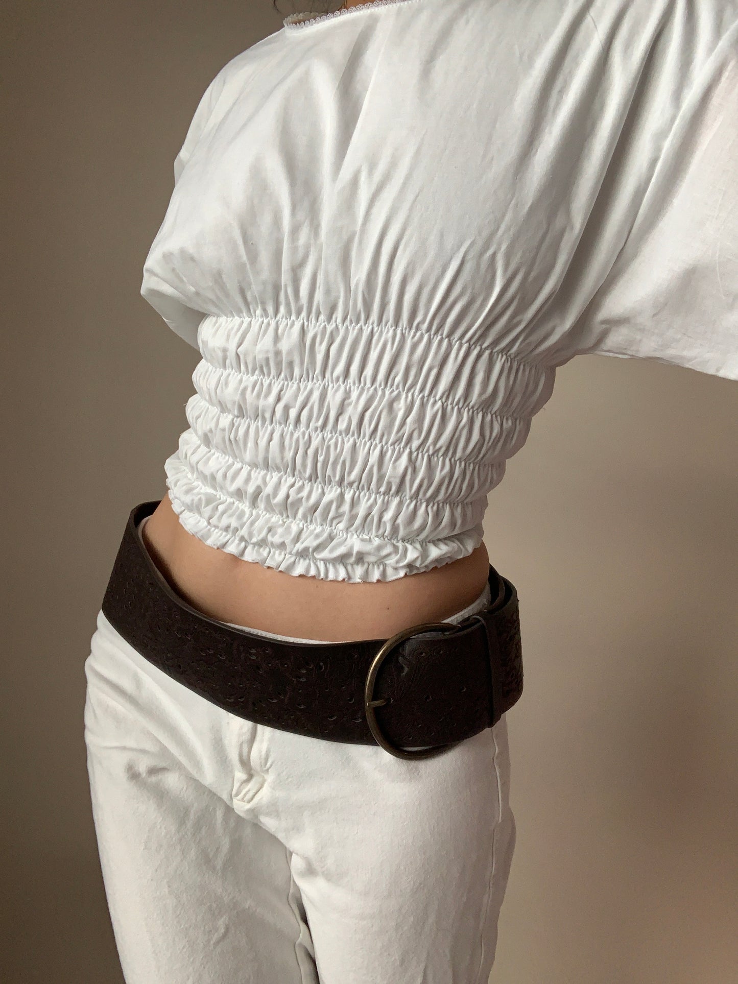 Chiara Ivory Top
