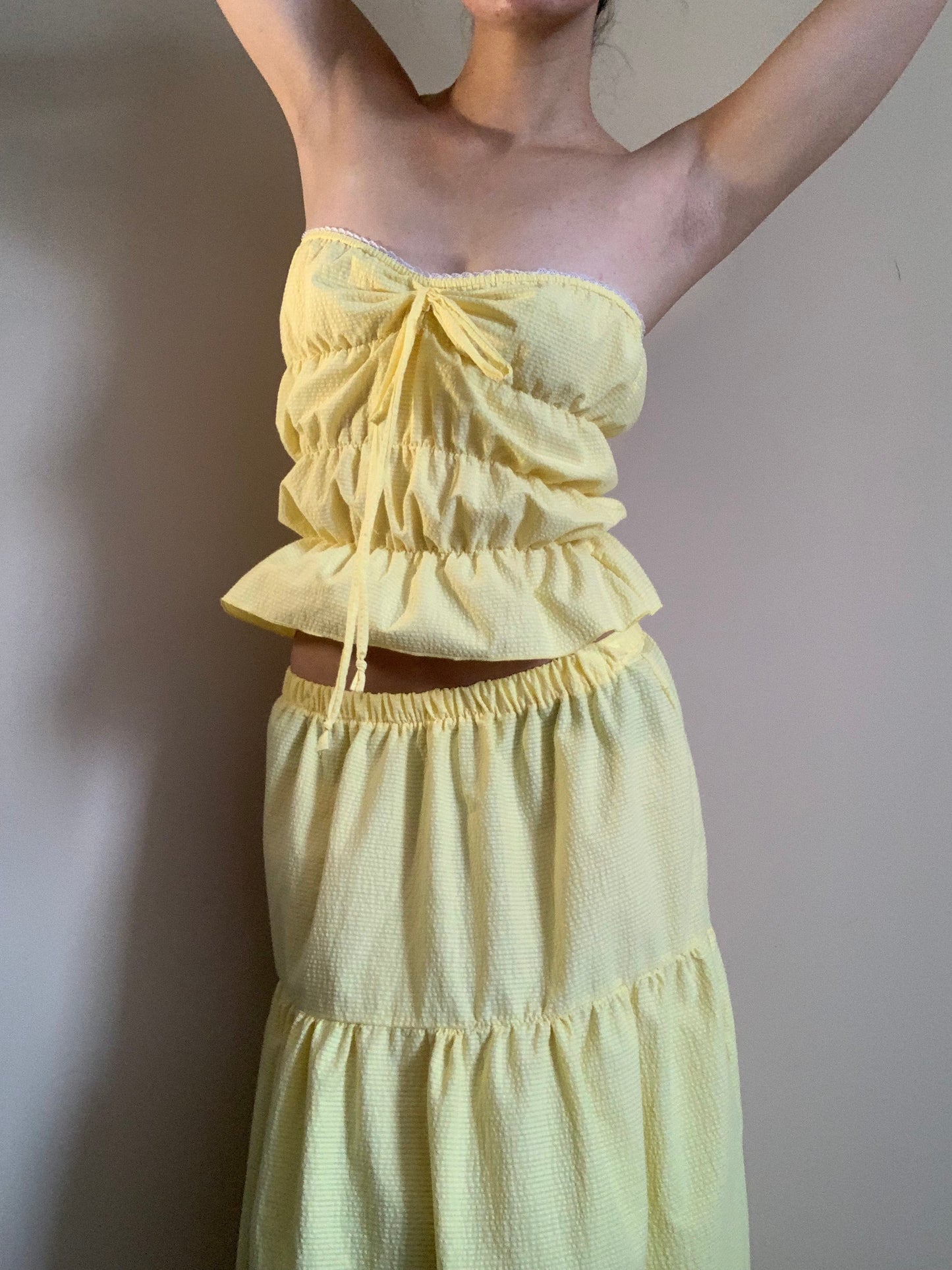 Lucky Lemon Skirt Set